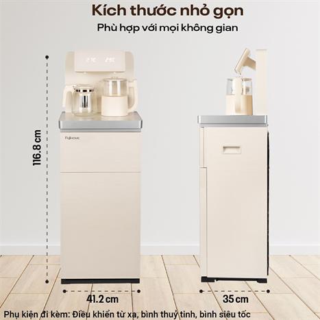 Cây nước nóng lạnh FUJIHOME TB-231C 1460W Màu Trắng