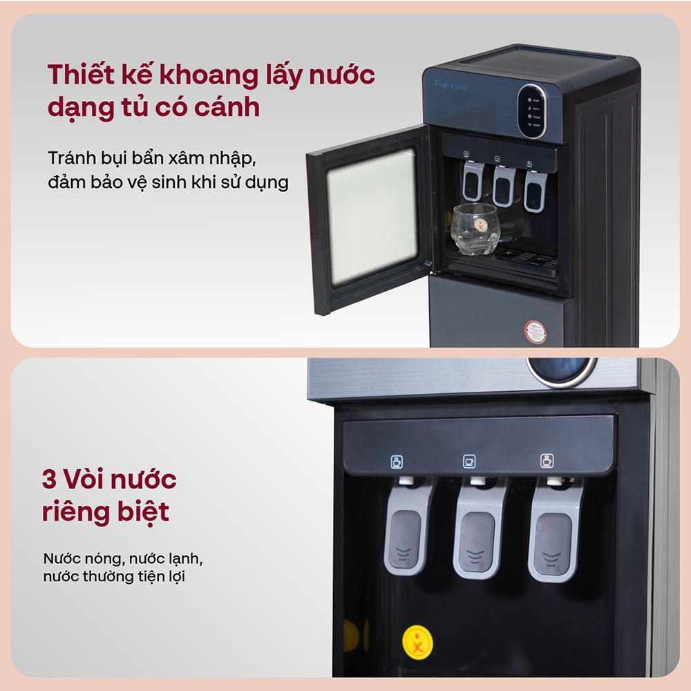 Cây nước nóng lạnh FUJIHOME WD11ES 565W - 5