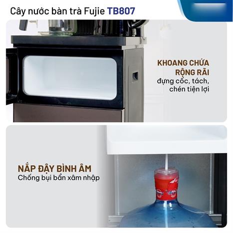 Cây nước nóng lạnh FujiE TB807 1450W Màu Đen