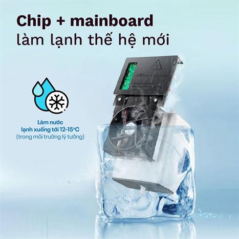 Cây nước nóng lạnh FujiE TB245 1440W Màu Xám
