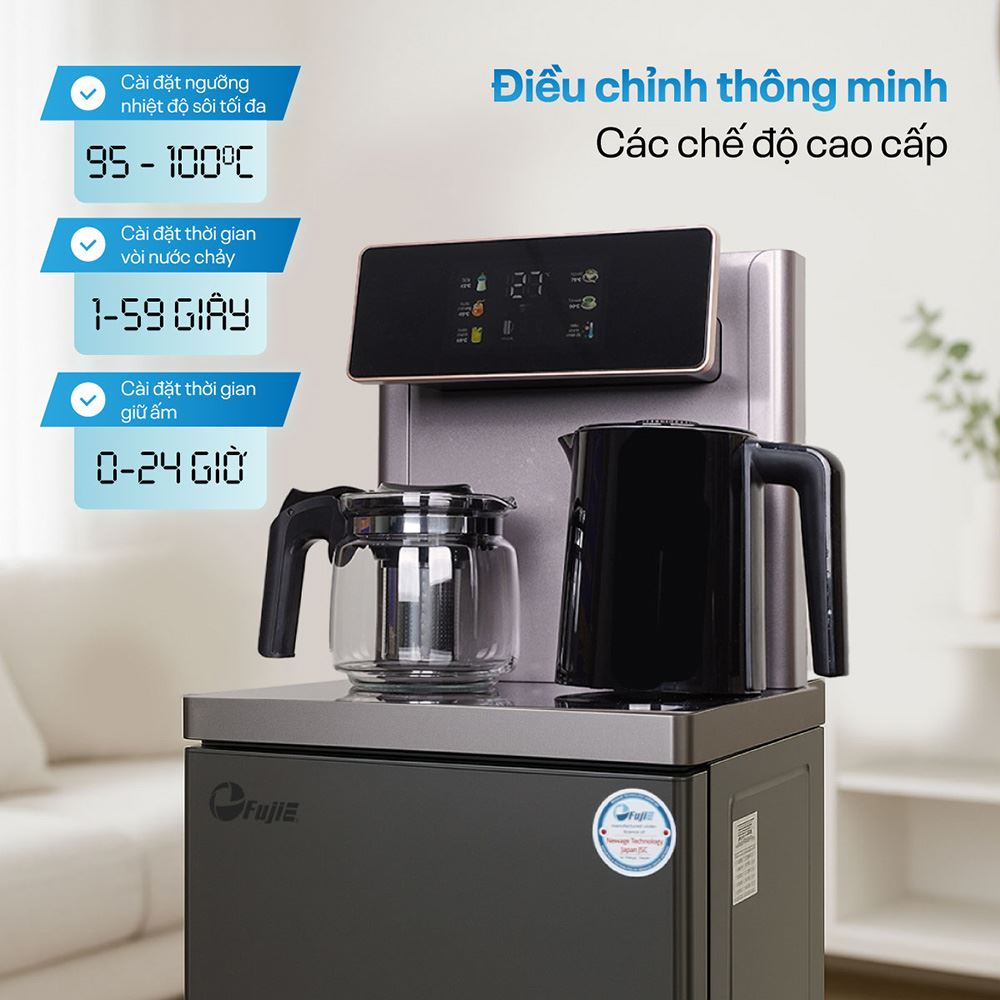 Cây nước nóng lạnh FujiE TB245 1440W Màu Xám