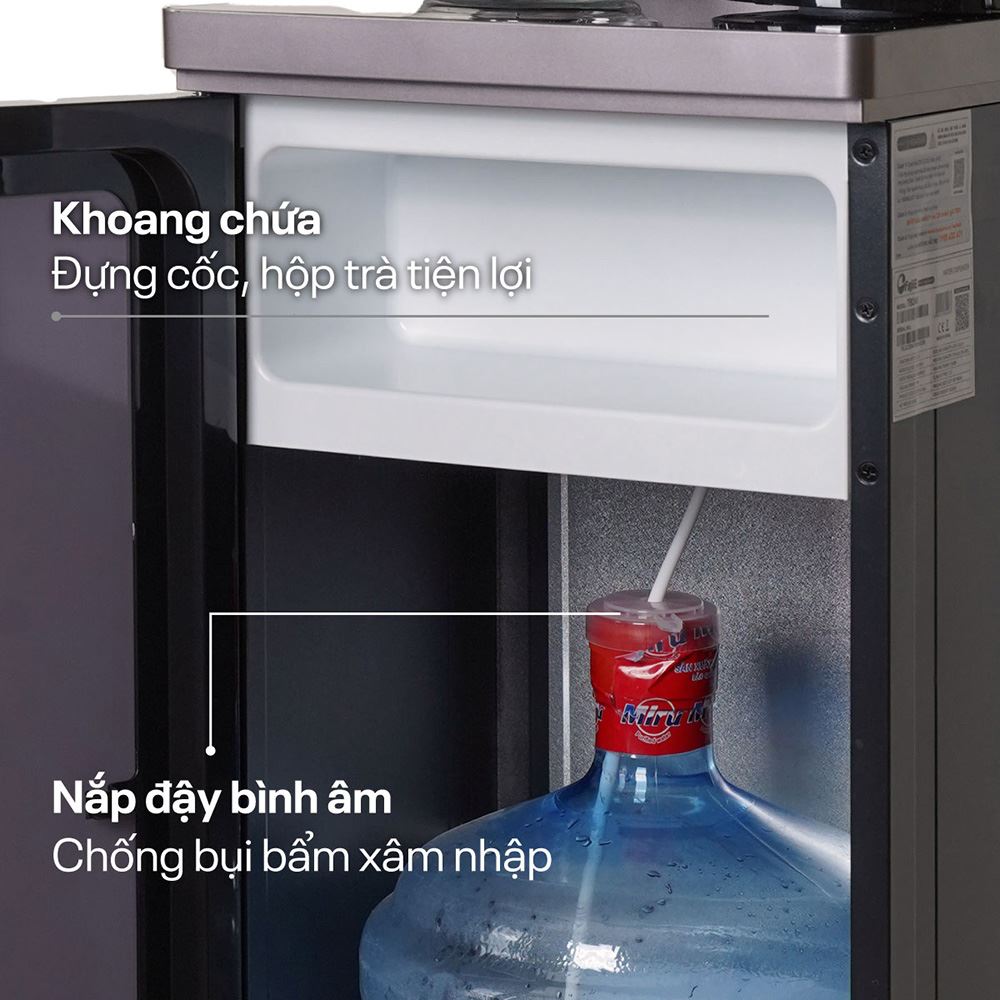 Cây nước nóng lạnh FujiE TB245 1440W Màu Xám