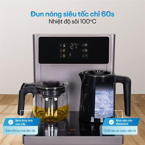 Cây nước nóng lạnh FujiE TB245 1440W Màu Xám