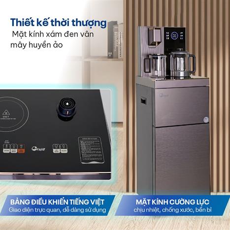 Cây nước nóng lạnh FujiE TB238UV 1440W Màu Xám