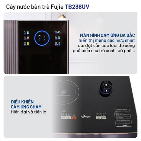 Cây nước nóng lạnh FujiE TB238UV 1440W Màu Xám