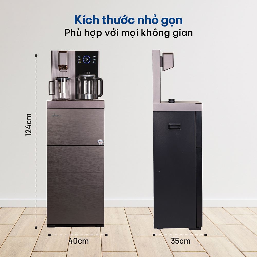 Cây nước nóng lạnh FujiE TB238UV 1440W Màu Xám