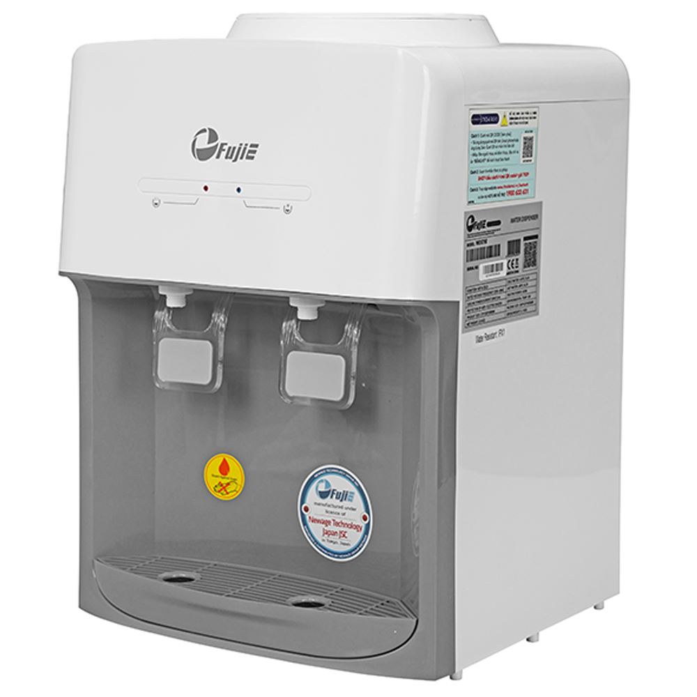 Cây nước nóng lạnh mini FujiE WD579E 485W Màu Trắng - Xám