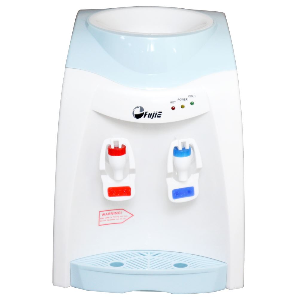 Cây nước nóng lạnh mini FujiE WD1080E 615W Màu Trắng - Xanh
