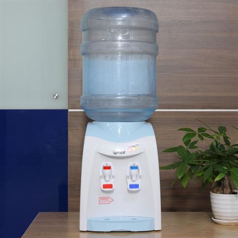 Cây nước nóng lạnh mini FujiE WD1080E 615W Màu Trắng - Xanh