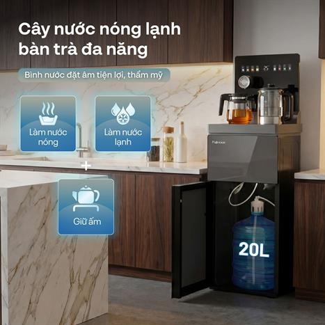 Cây nước nóng lạnh FUJIHOME TB2411N-VOICE 1430W Màu Xám