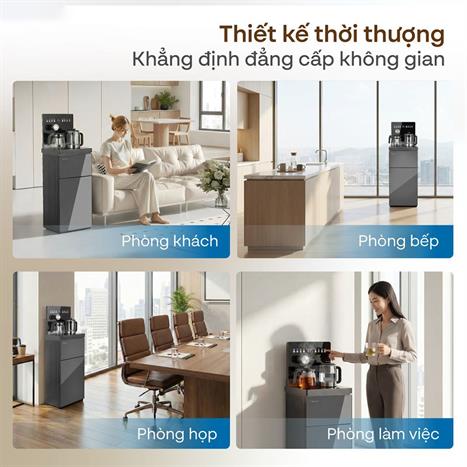 Cây nước nóng lạnh FUJIHOME TB2411N-VOICE 1430W Màu Xám