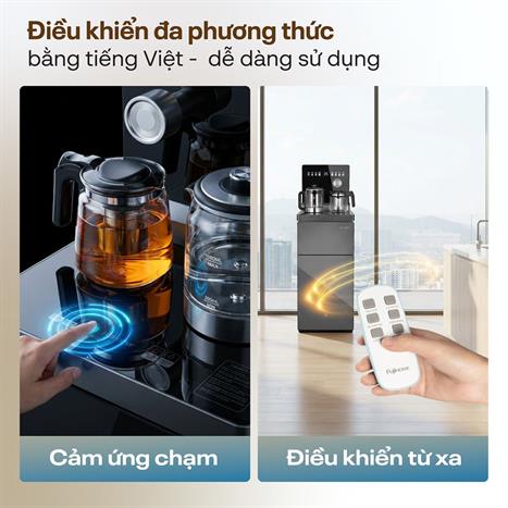 Cây nước nóng lạnh FUJIHOME TB2411N-VOICE 1430W Màu Xám
