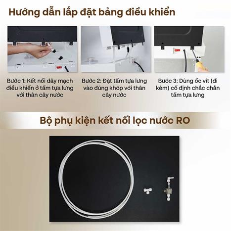 Cây nước nóng lạnh FUJIHOME TB237N 1430W Màu Trắng