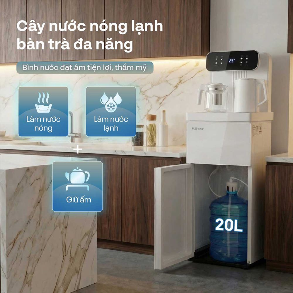 Cây nước nóng lạnh FUJIHOME TB237N 1430W - 7