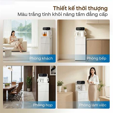 Cây nước nóng lạnh FUJIHOME TB237N 1430W Màu Trắng