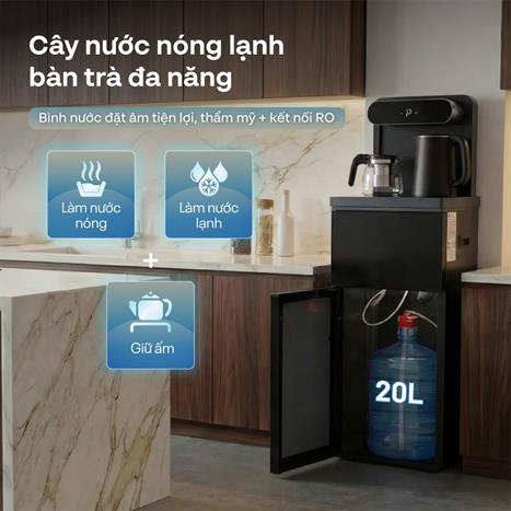 Cây nước nóng lạnh FUJIHOME TB392N 1430W Màu Ghi