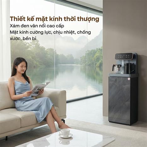 Cây nước nóng lạnh FUJIHOME TB243AN 1430W Màu Xám đậm