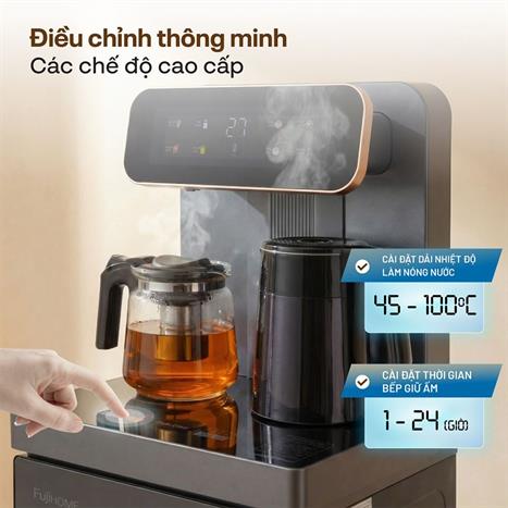 Cây nước nóng lạnh FUJIHOME TB243AN 1430W Màu Xám đậm
