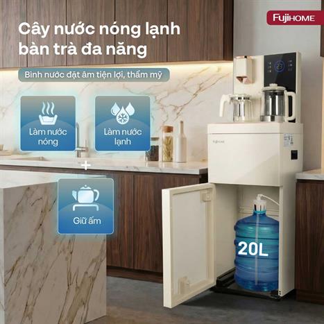 Cây nước nóng lạnh FUJIHOME TB238N-UV 1430W Màu Trắng
