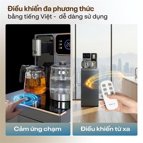 Cây nước nóng lạnh FUJIHOME TB241N-UV 1430W Màu Xám đậm