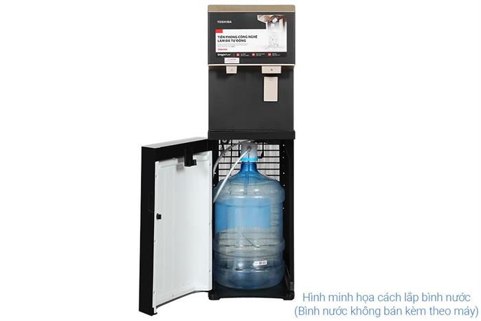 Cây nước nóng lạnh và làm đá Toshiba RWF-IW2469BVN(K) 660W Màu Đen
