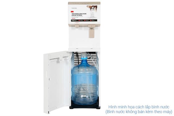 Cây nước nóng lạnh và làm đá Toshiba RWF-IW2469BVN(W) 660W Màu Trắng