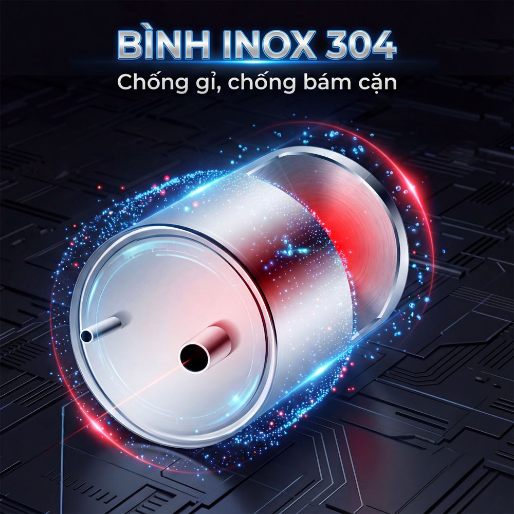 Cây nước nóng lạnh FUJIHOME WD91E 485W - Chất liệu bình chứa Cây nước nóng lạnh FUJIHOME WD91E 485W - Chất liệu bình chứa