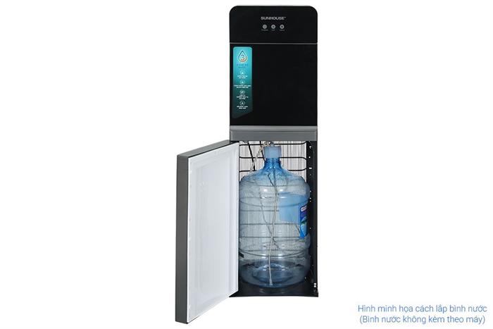 Cây nước nóng lạnh Sunhouse SHD9636 670W Màu Xám đậm