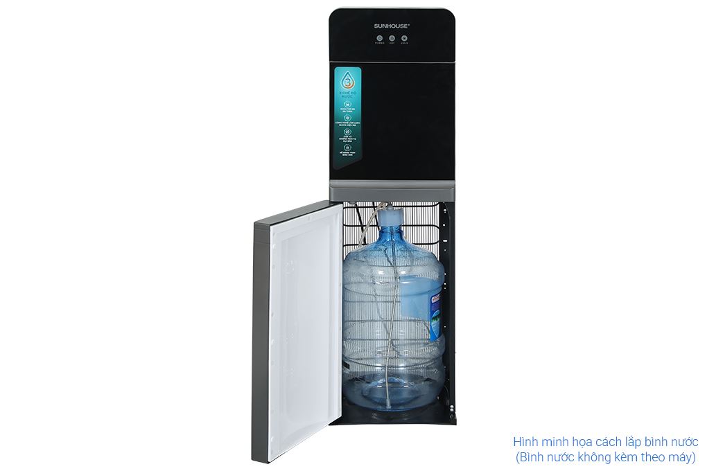 Cây nước nóng lạnh Sunhouse SHD9636 670W Màu Xám đậm