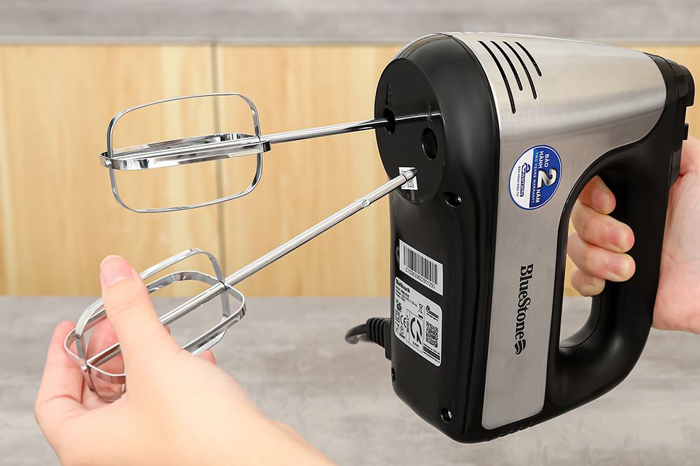 Máy đánh trứng BlueStone HMB-6336 Màu Bạc Inox
