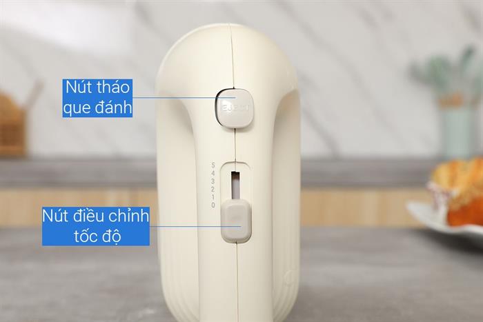 Máy đánh trứng Bear HAM-025CG 200W Màu Màu be