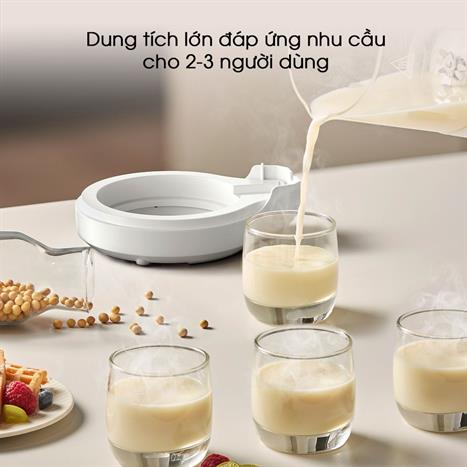 Máy làm sữa hạt đa năng Deerma DEM-NU500W Màu Trắng