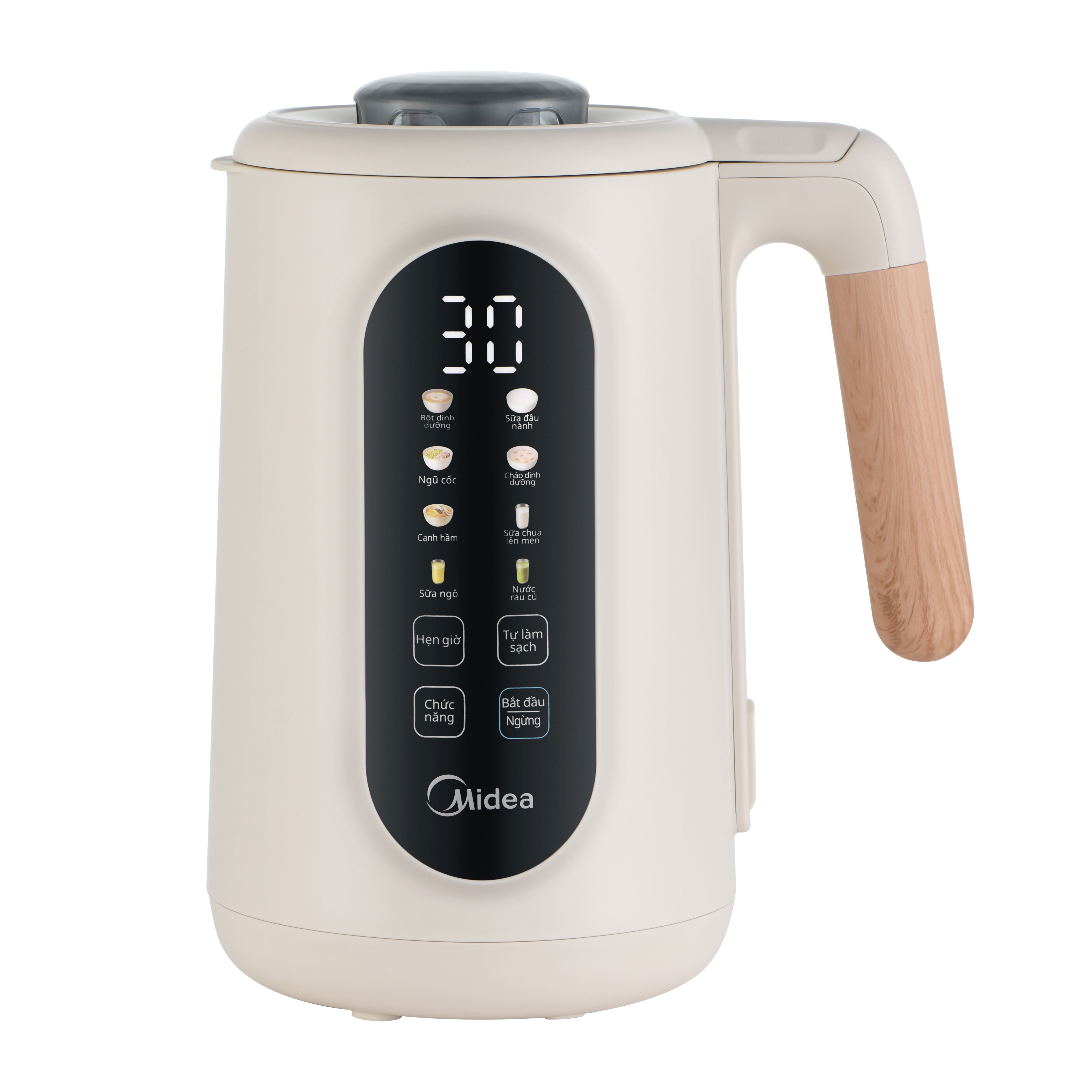 Máy làm sữa hạt Midea MBL10108APA - bảng điều khiển
