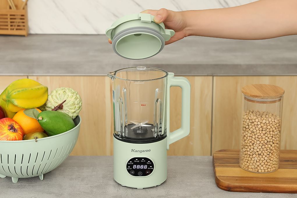 Máy xay sữa hạt đa năng Kangaroo KGHB1G Màu Xanh Bạc Hà
