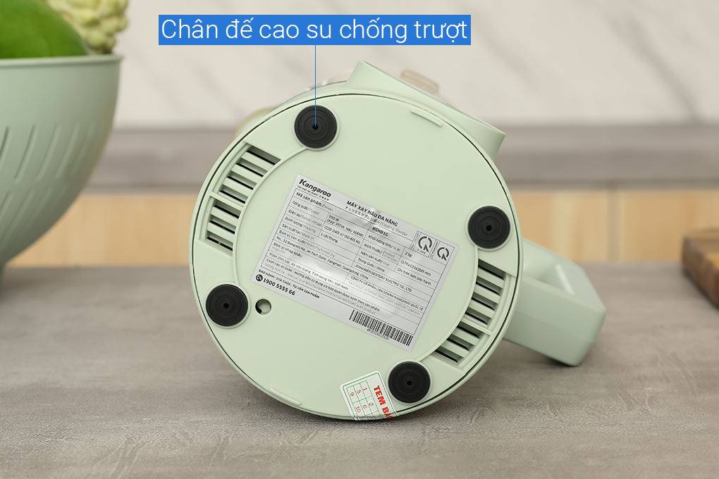Máy xay sữa hạt đa năng Kangaroo KGHB1G Màu Xanh Bạc Hà