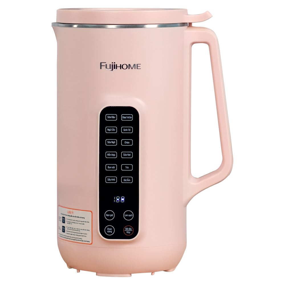 Máy làm sữa hạt đa năng Fujihome SM1626 Màu Hồng