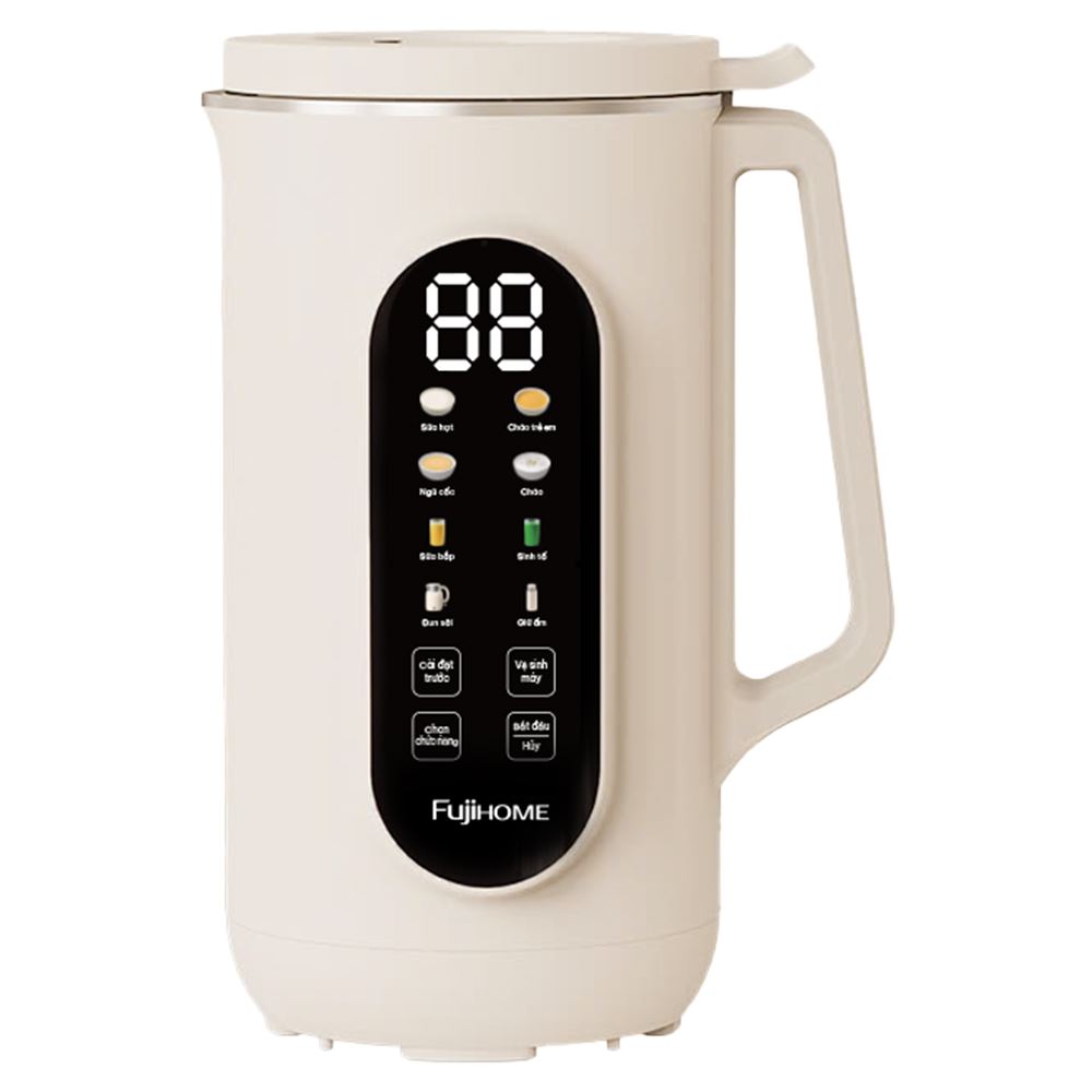 Máy làm sữa hạt đa năng Fujihome SM1636 Màu Màu be