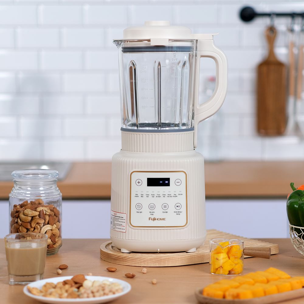 Máy làm sữa hạt đa năng Fujihome SM01A Màu Màu be