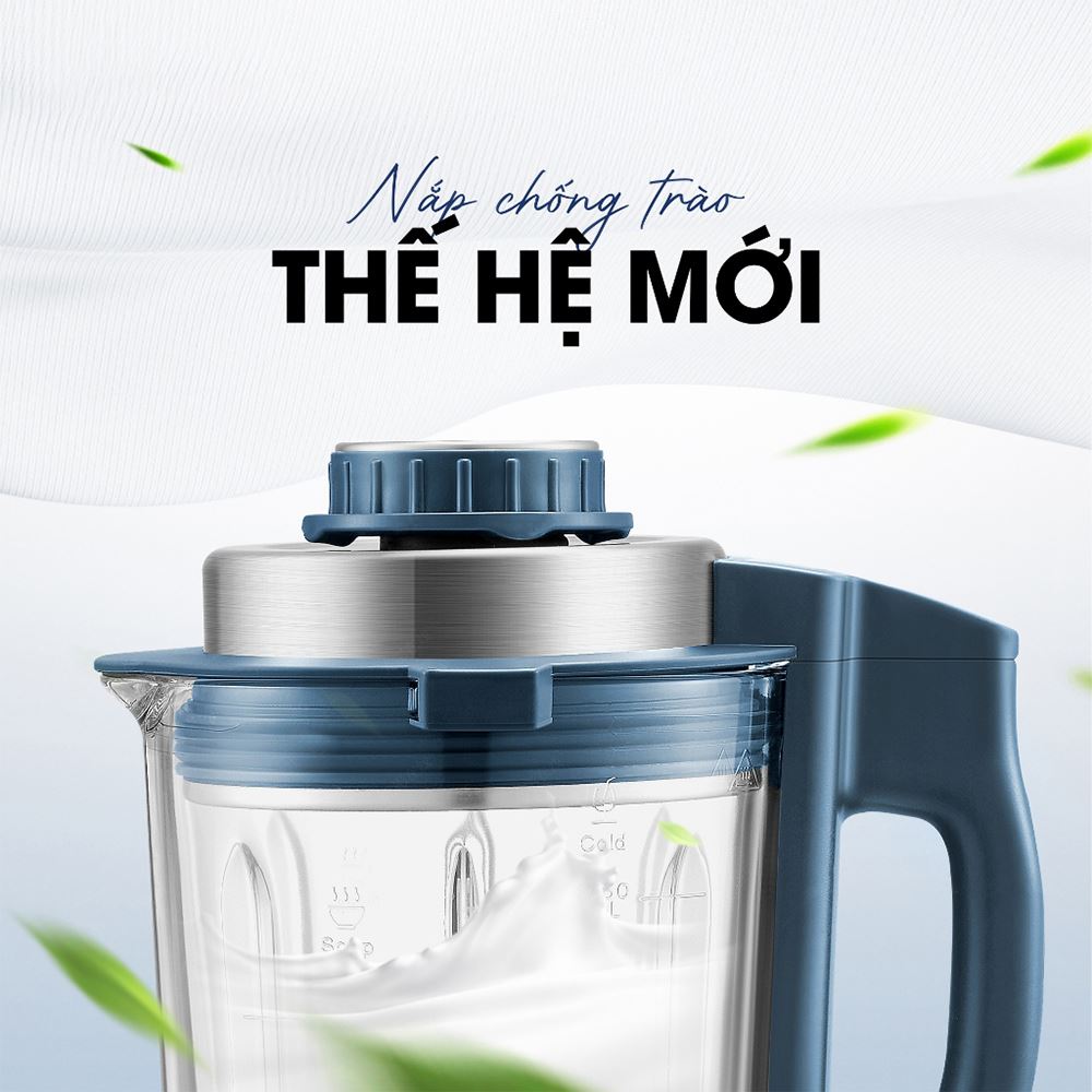 Máy làm sữa hạt đa năng Kalite KCBV8P Màu Xám xanh