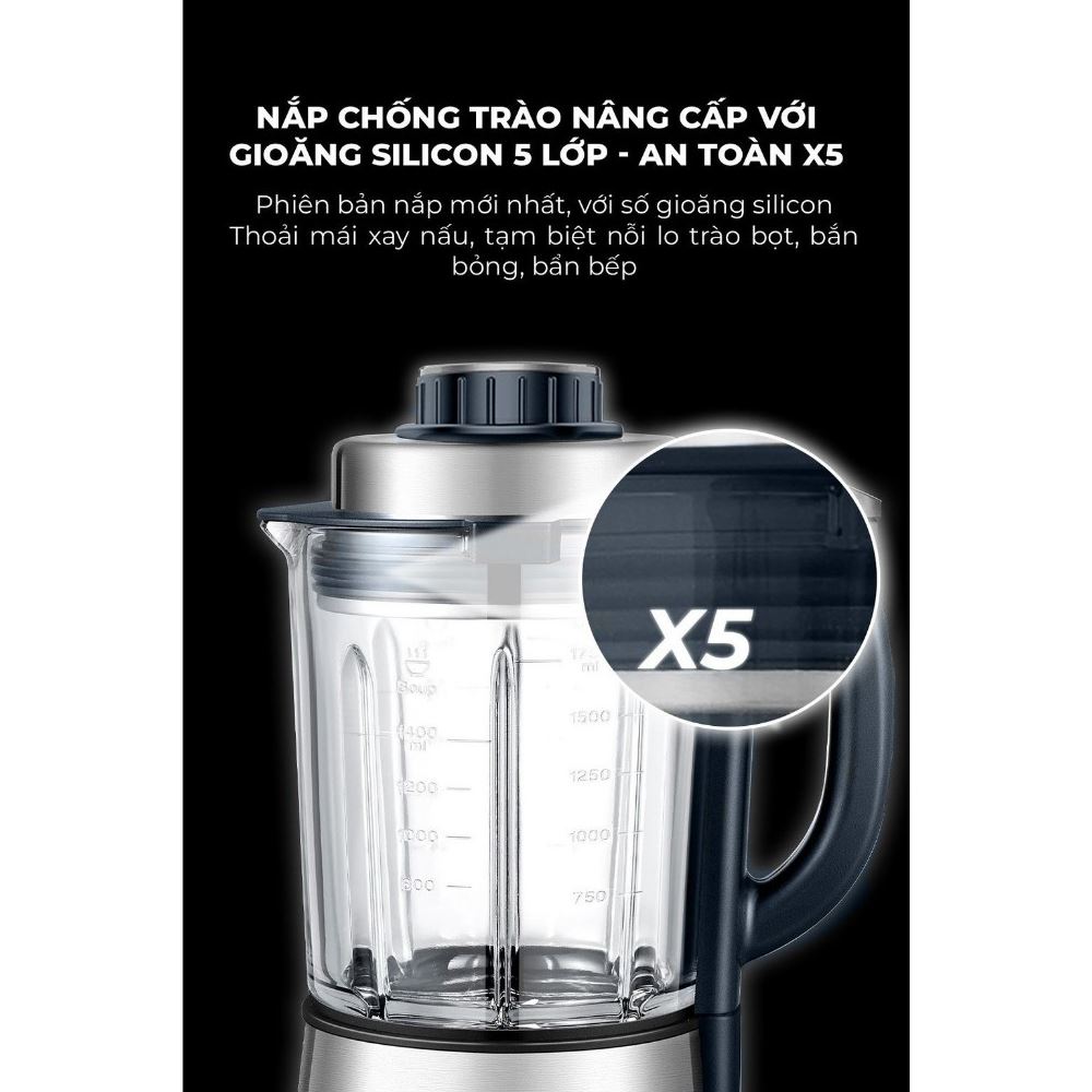 Máy làm sữa hạt đa năng Unie V9S Pro - 7