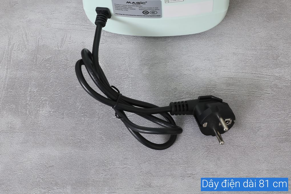 Máy làm sữa hạt đa năng Magic A-103 Màu Xanh