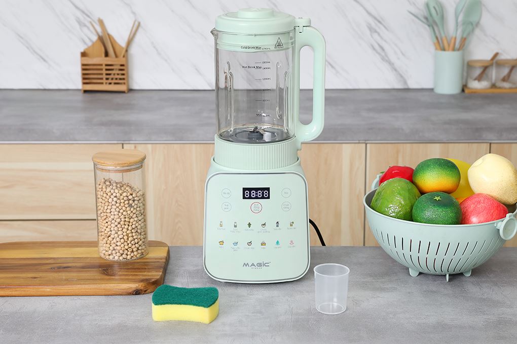 Máy làm sữa hạt đa năng Magic A-103 Màu Xanh