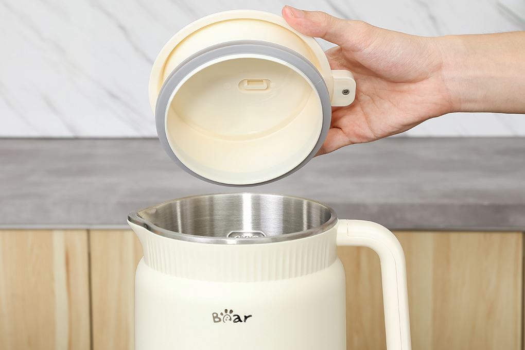 Máy làm sữa hạt đa năng Bear SMM-4H06S Màu Màu be
