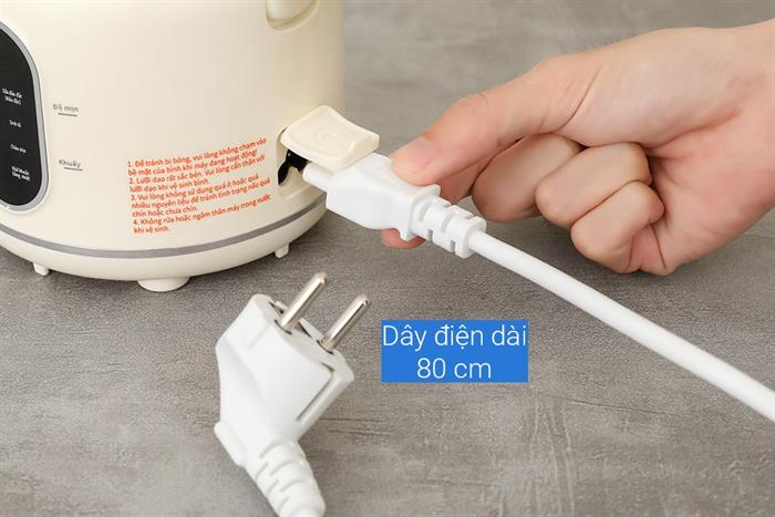 Máy làm sữa hạt đa năng Bear HSB-045MQ Màu Kem