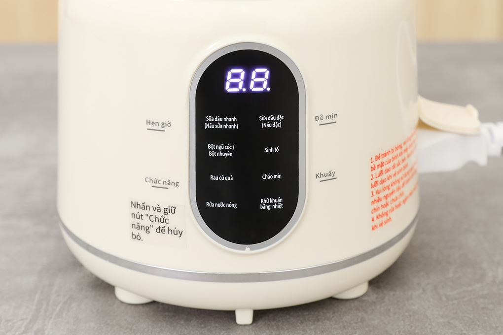 Máy làm sữa hạt đa năng Bear HSB-045MQ Màu Kem