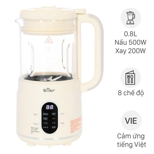 Máy làm sữa hạt đa năng Bear HSB-045MQ