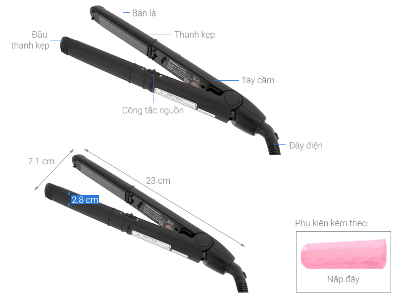 Máy tạo kiểu tóc Panasonic EH-HV11-K645