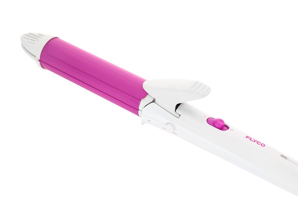 Máy uốn duỗi tóc Flyco FH6855VN Màu Trắng - Hồng