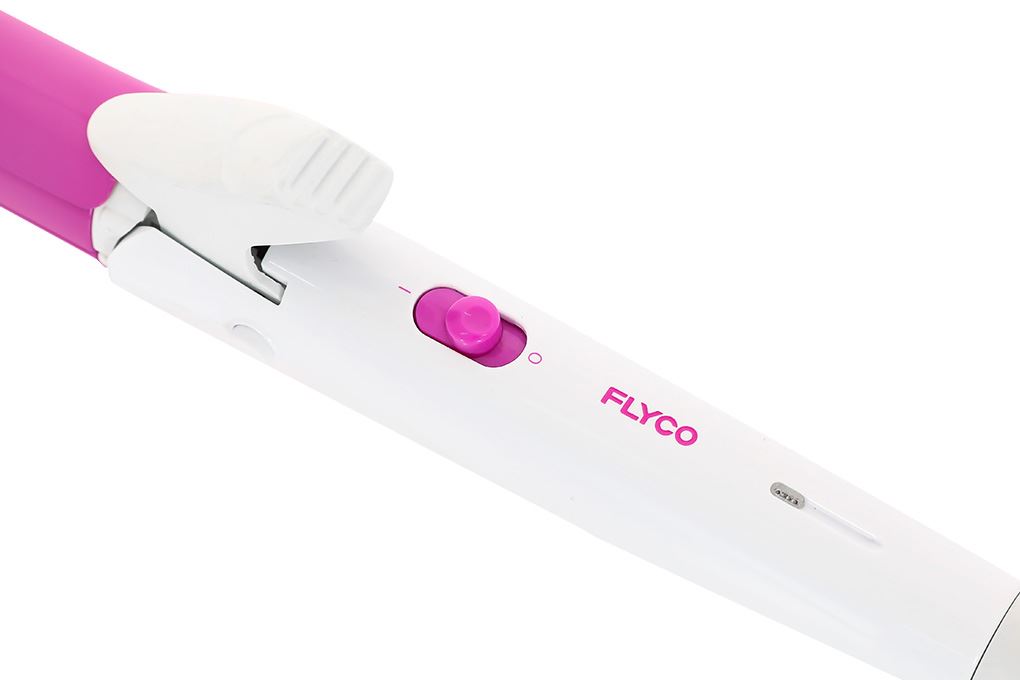 Máy uốn duỗi tóc Flyco FH6855VN Màu Trắng - Hồng