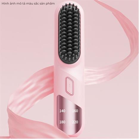Lược chải tóc điện Junuo JN-106 Màu Hồng